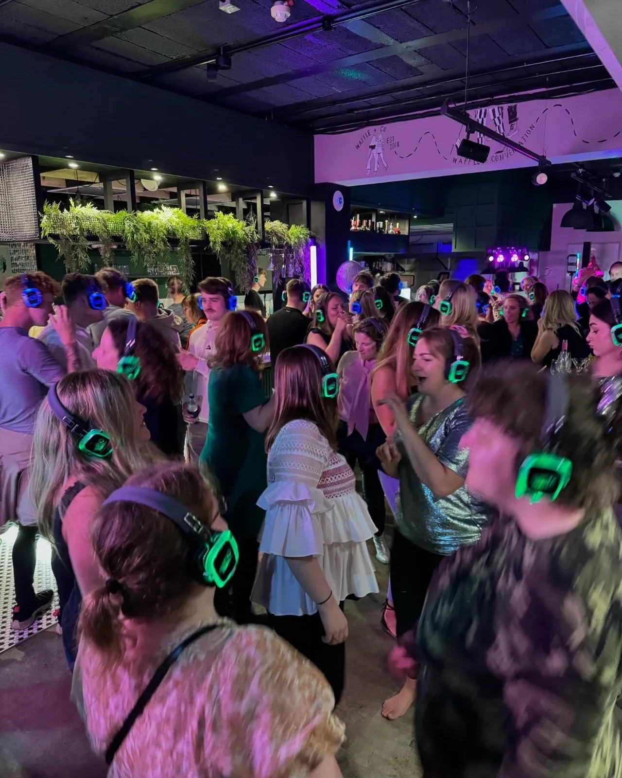 Private party silent disco