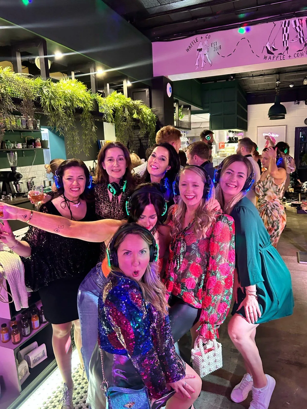 Wedding silent disco