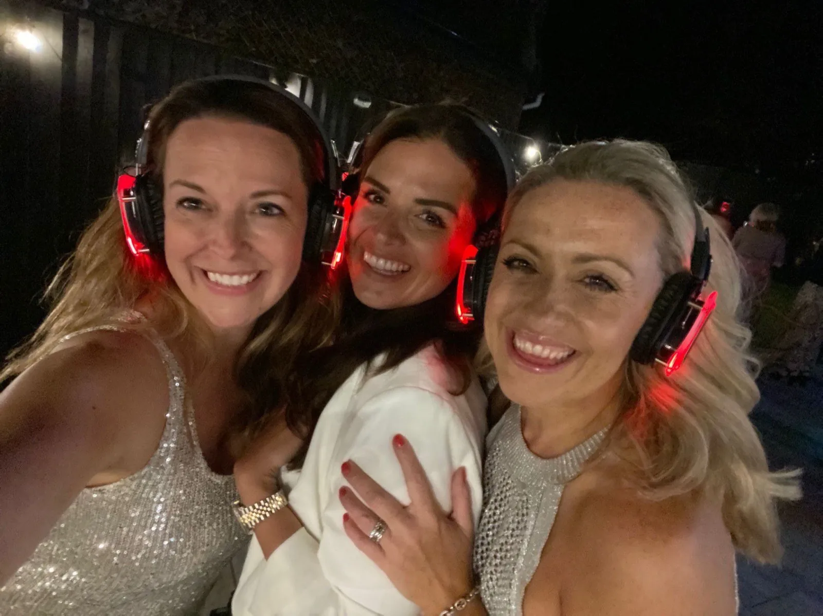 Hen party silent disco